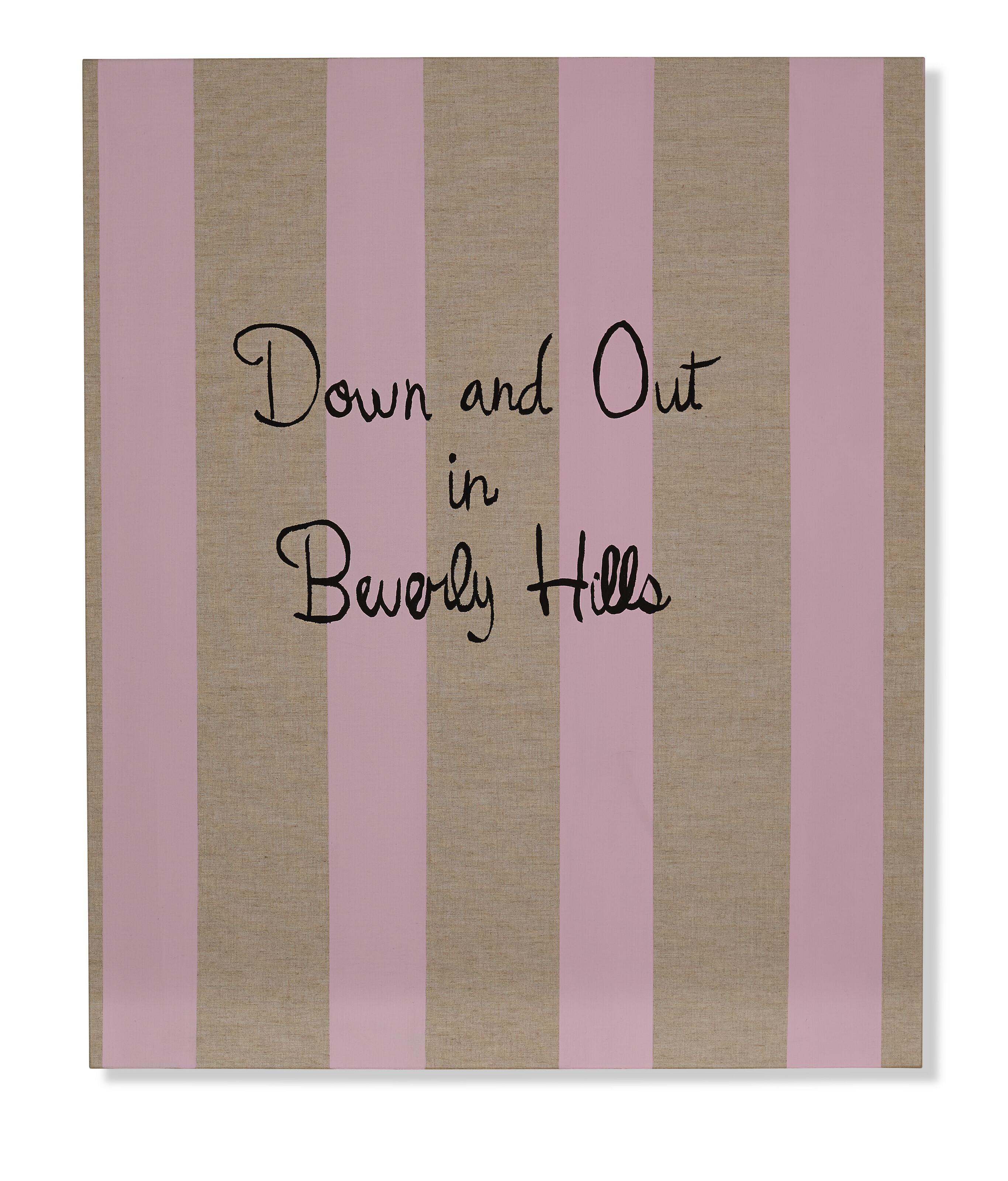 Joel Mesler - Untitled (Down and Out in Beverly Hills)