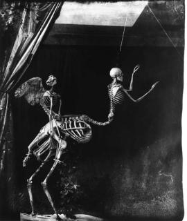 Joel-Peter Witkin - Cupid and Centaur in the Museum of Love