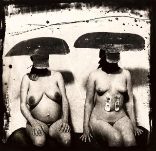 Joel-Peter Witkin - I.D. Photograph From Purgatory: Two Women With Stomach Irritations, New Mexico