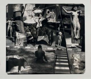 Joel-Peter Witkin - Waiting for de Chirico, 1994