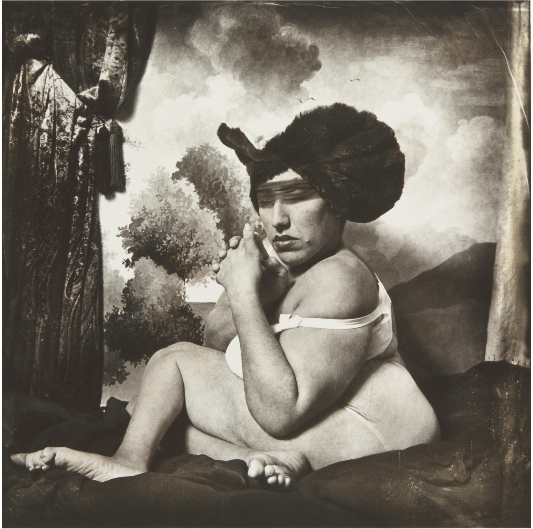 Joel-Peter Witkin - \'Woman In The Blue Hat\'