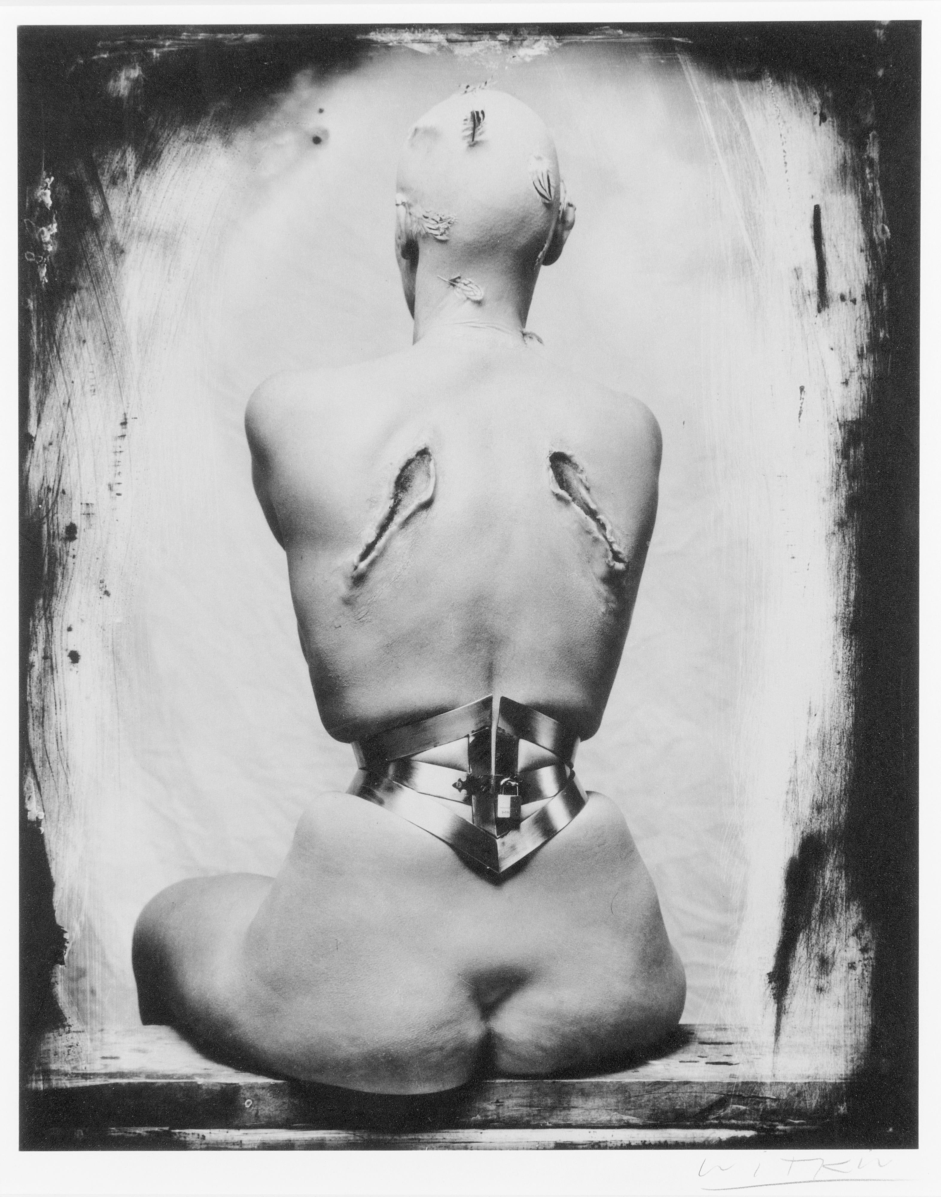 Joel Peter Witkin - Woman once a bird 1990