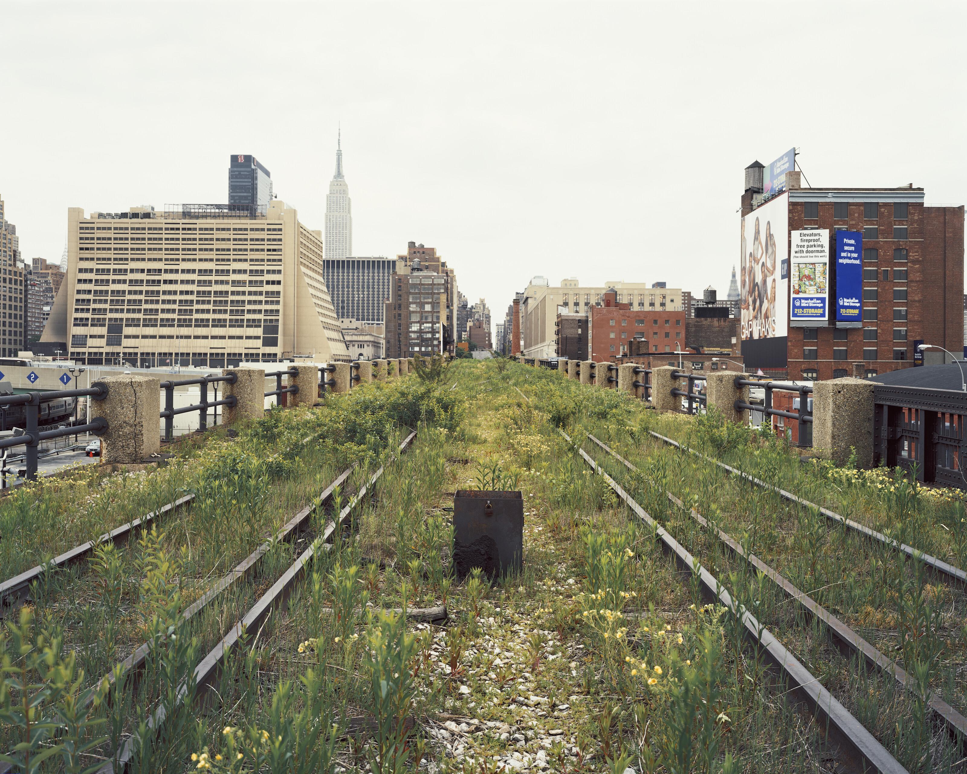 Joel Sternfeld - A Railroad Artifact, 30th Street, May 2000