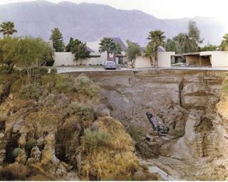 Joel Sternfeld - After the Flash Flood, Rancho Mirage, California, July 1979