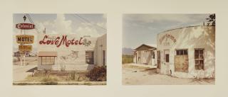 Joel Sternfeld - Two Motels in Las Cruces, New Mexico, Août 1986