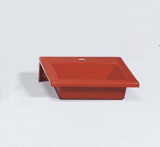 Joep van Lieshout - Lavabo Rouge, Série \'Lille\', 1994