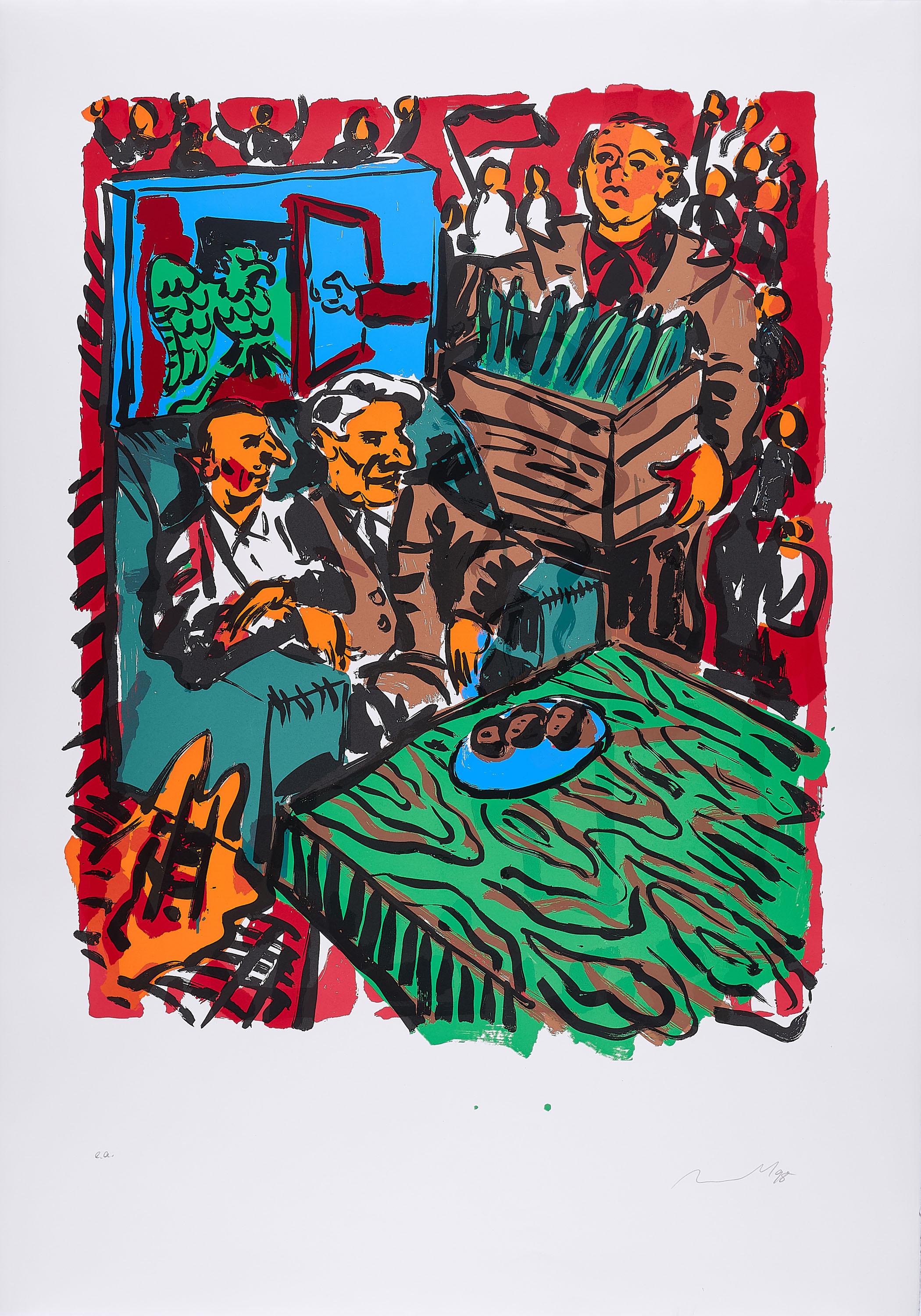 Jörg Immendorff - 3. Oktober 90.