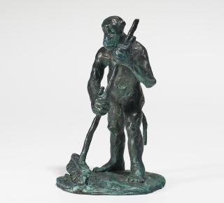 Jörg Immendorff - Affe mit Besen