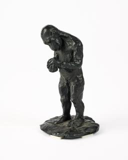 Jörg Immendorff - Affe mit gefalteten Händen.