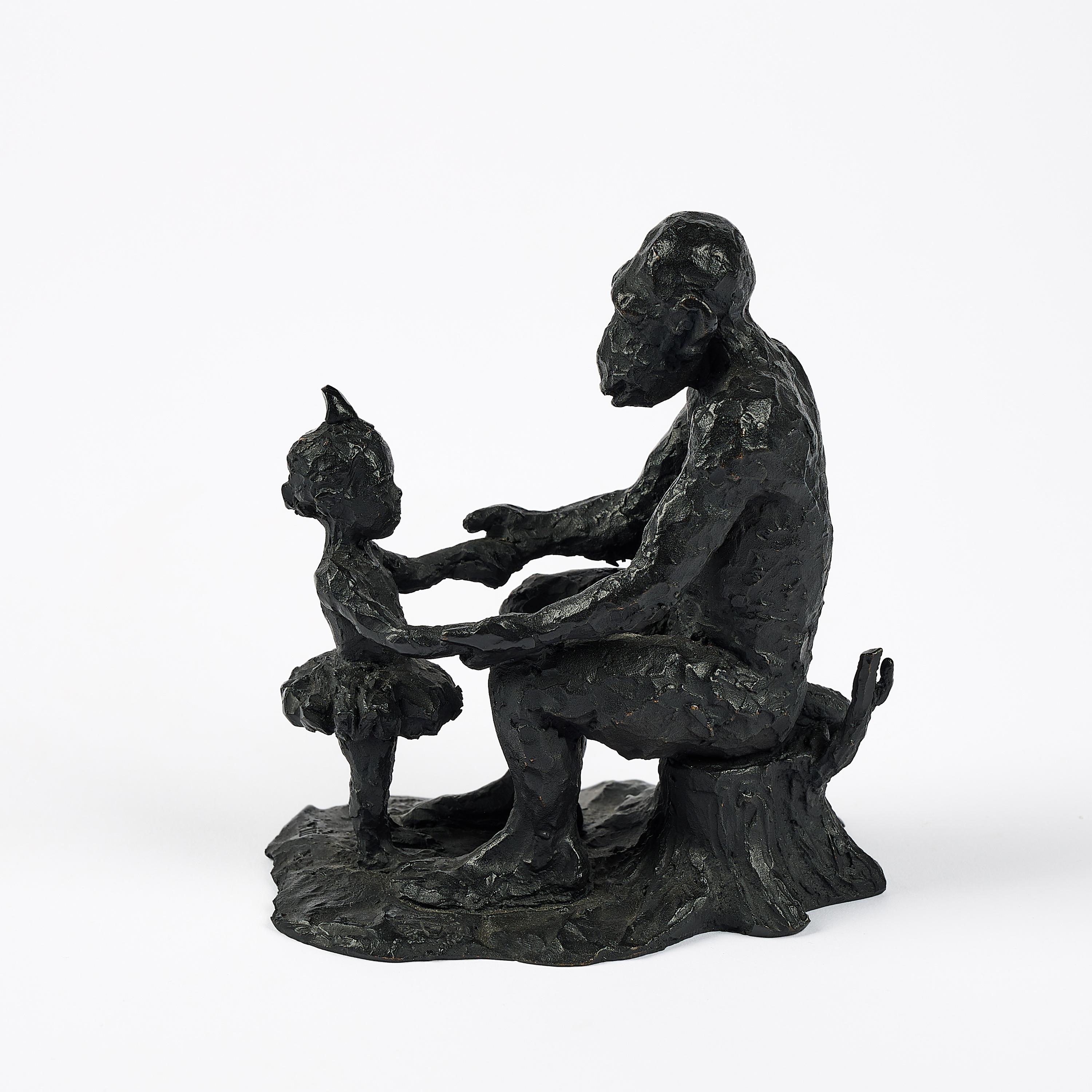 Jörg Immendorff - Affe mit Ida.