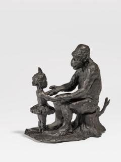 Jörg Immendorff - Affe mit Ida