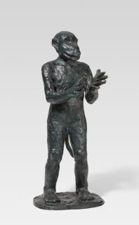 Jörg Immendorff - Affe mit klatschenden Händen.