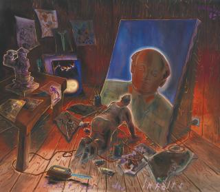 Jörg Immendorff - Anbetung Des Inhalts