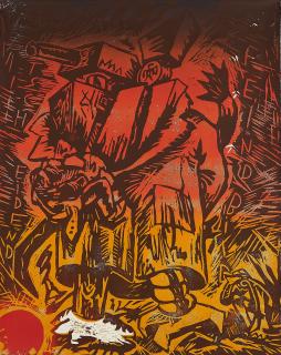 Jörg Immendorff - Aus: Erste Konzentration.