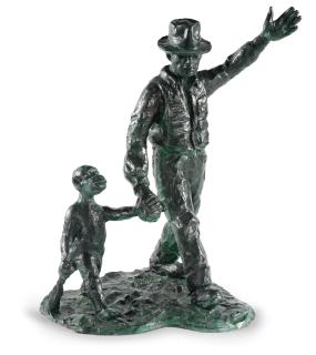 Jörg Immendorff - Beuys mit Affe.