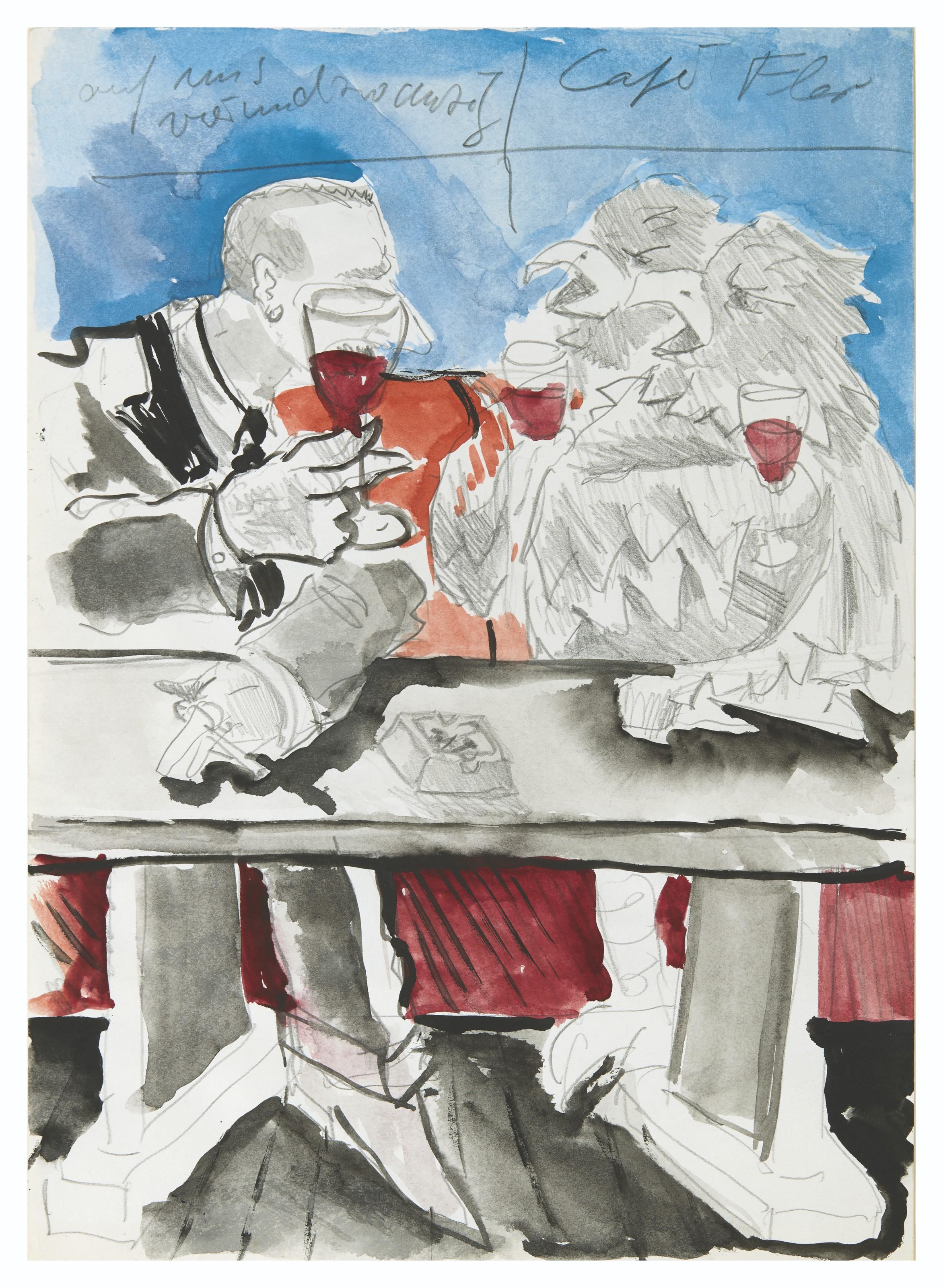 Jörg Immendorff - Café de Flor