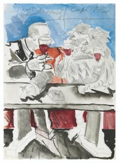 Jörg Immendorff - Café de Flor