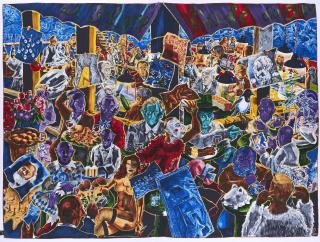 Jörg Immendorff - Café de Flore.