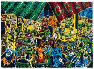 Jörg Immendorff - Café de Flore