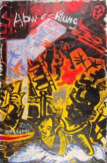 Jörg Immendorff - Café Deutschland („Abwechslung“).