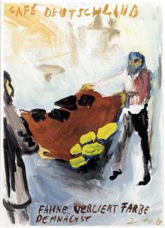 Jörg Immendorff - Cafe Deutschland