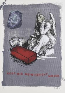 Jörg Immendorff - Gebt mir mein Gesicht wieder (Aus: Fifty Fifty).