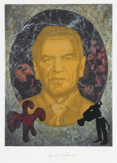 Jörg Immendorff - Kanzlerportrait.