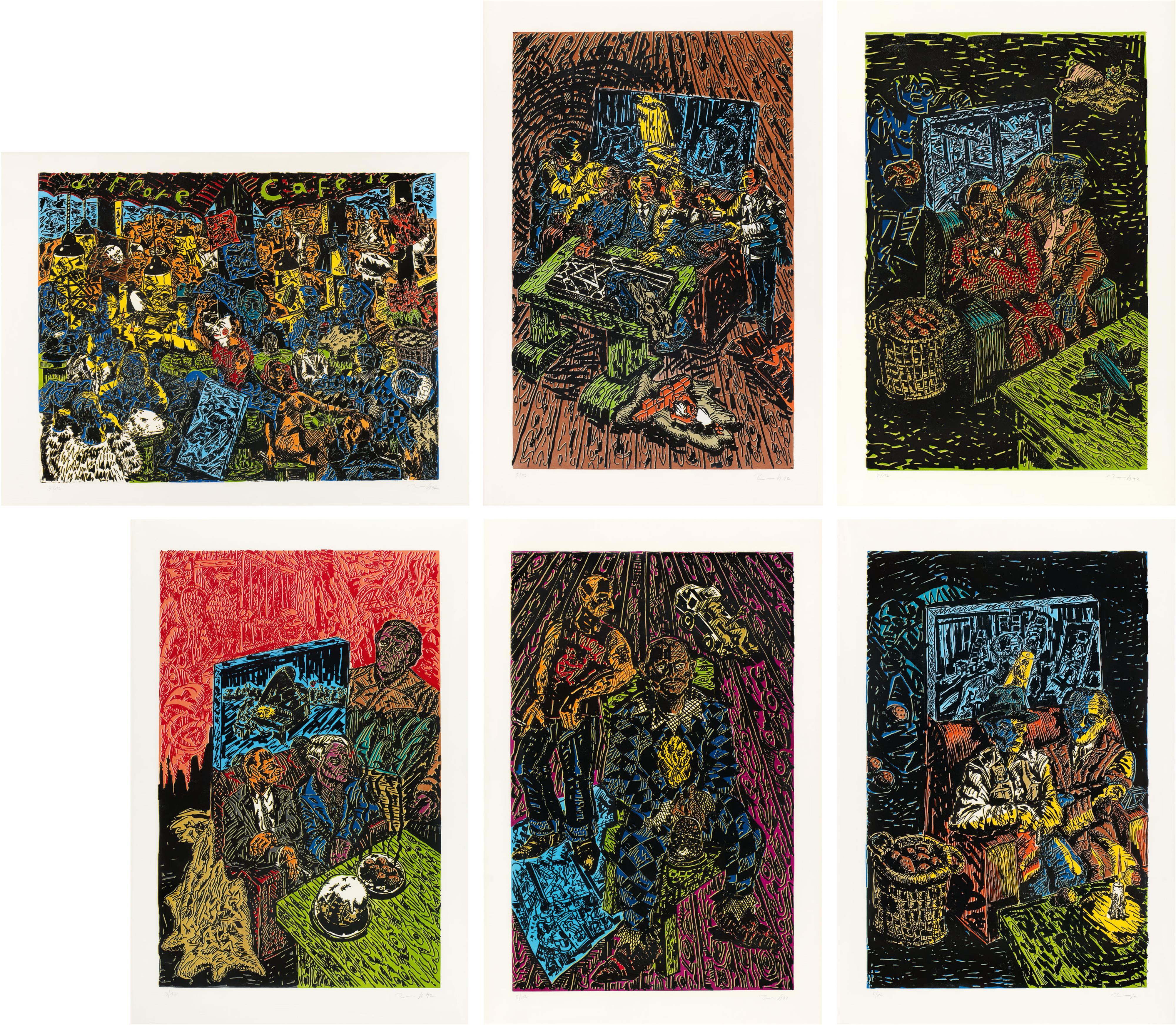 Jörg Immendorff - Langer Marsch auf Adler