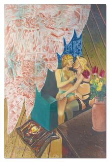 Jörg Immendorff - Manzonihügel (Manzoni Hill)