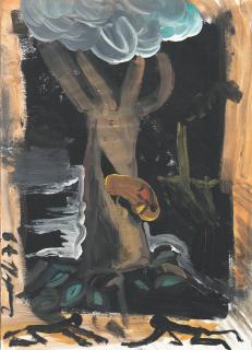 Jörg Immendorff - Ohne Titel (Der kleine Lauschangriff)