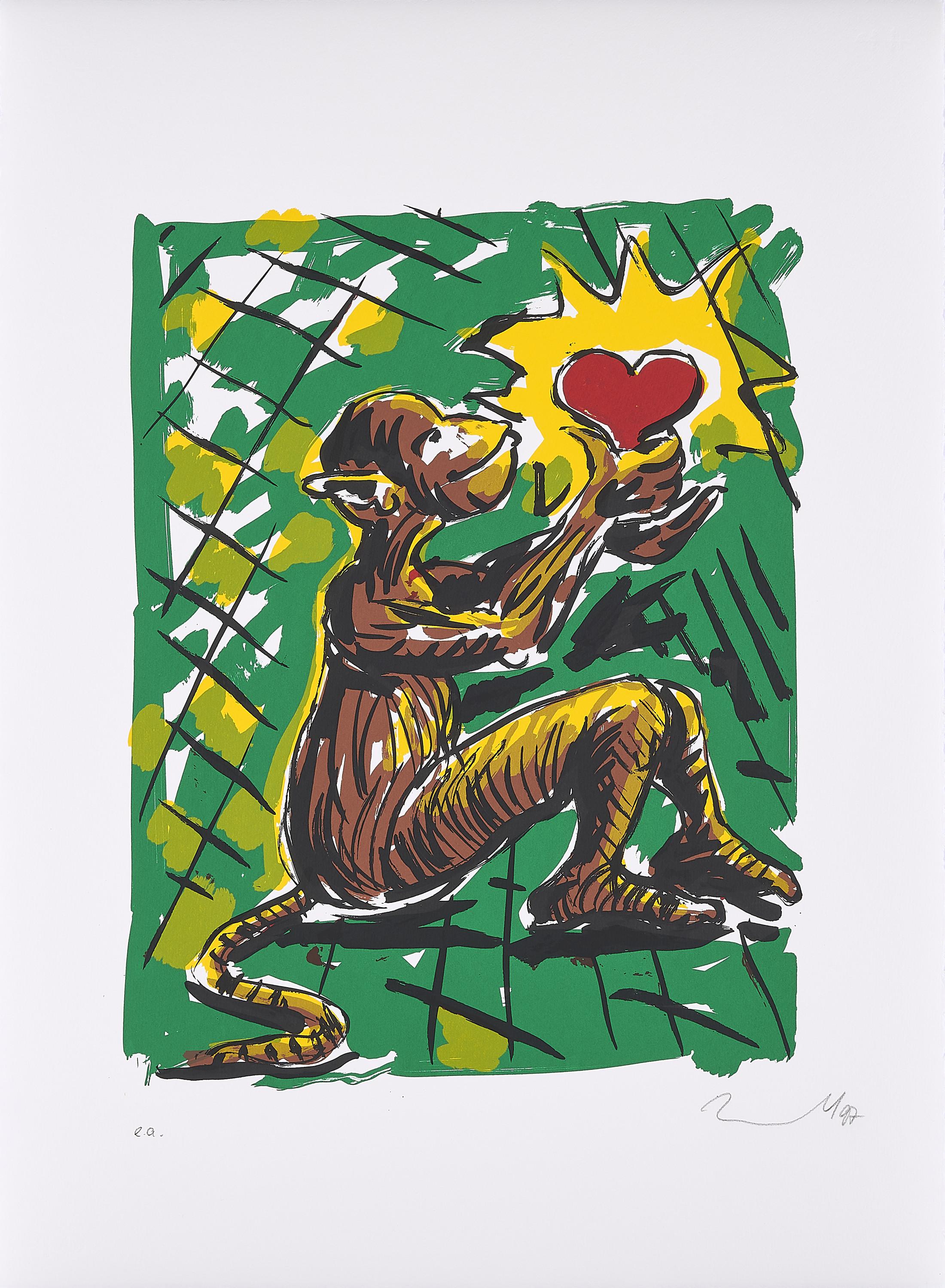 Jörg Immendorff - Ohne Titel.