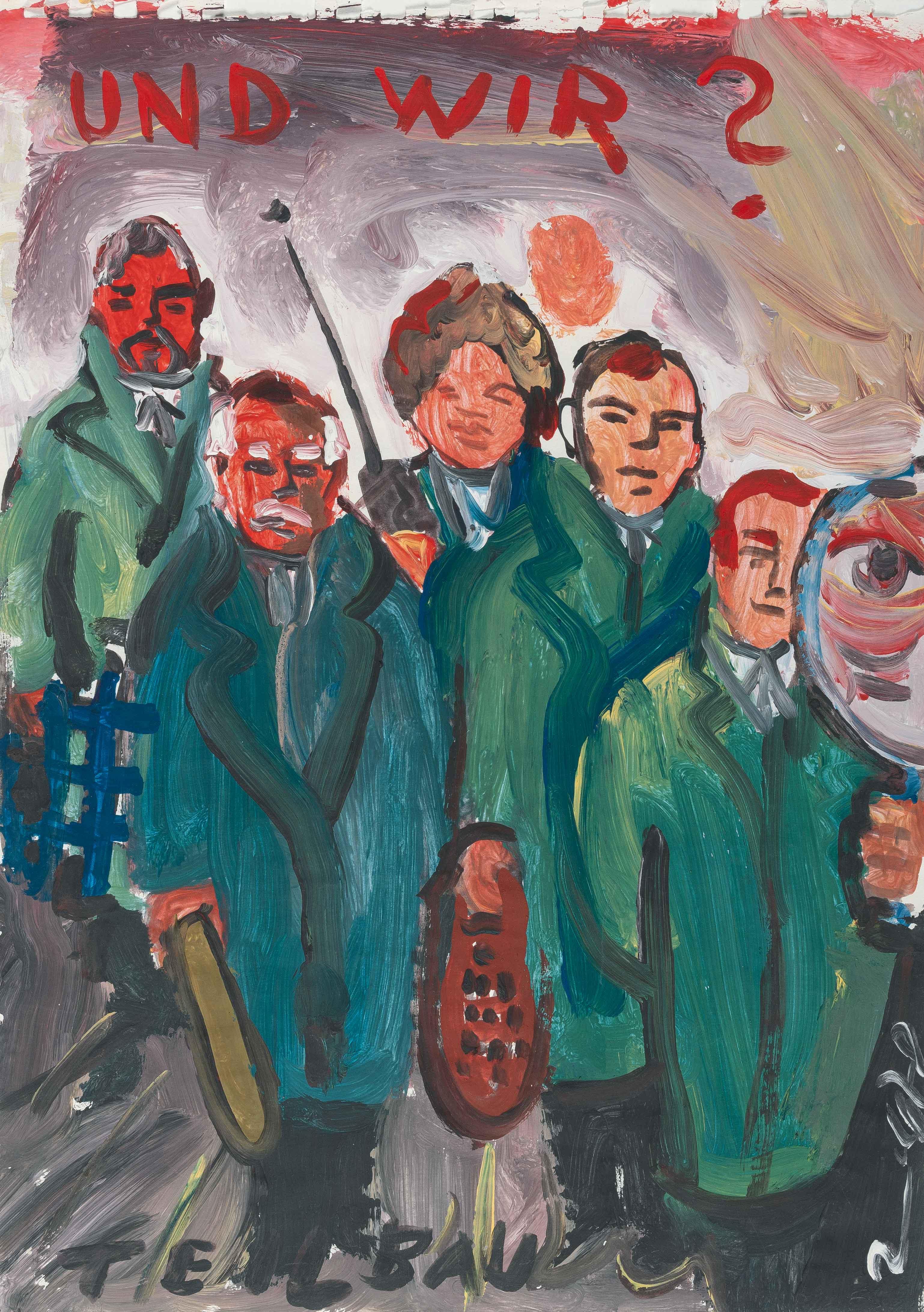 Jörg Immendorff - Ohne Titel