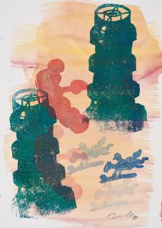 Jörg Immendorff - Ohne Titel.