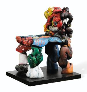 Jörg Immendorff - Position 7, Stuhl Der Zukunftsfragen