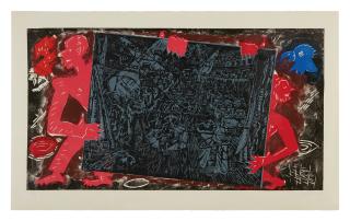 Jörg Immendorff - Raub Der Sabinerin [Robbery Of The Sabines]