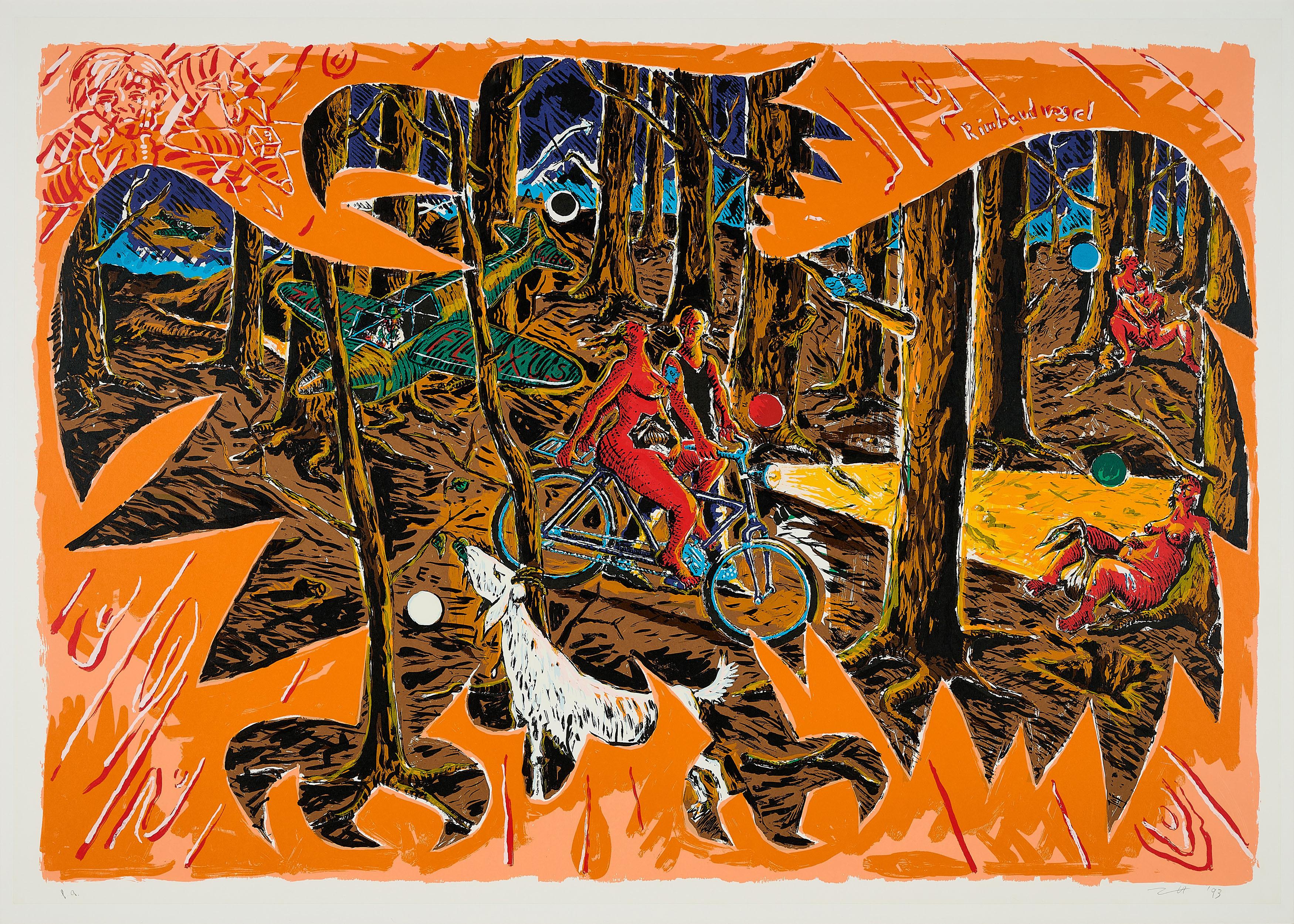 Jörg Immendorff - Rimbaudvogel.