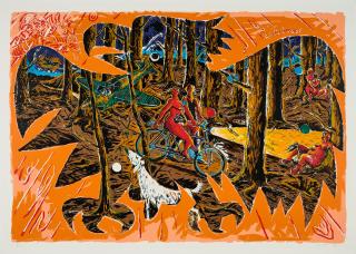 Jörg Immendorff - Rimbaudvogel.