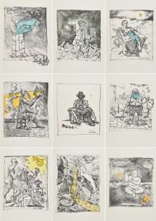 Jörg Immendorff - The Rake\'s Family.