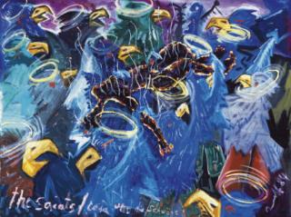 Jörg Immendorff - The Saints/Leda und die Schwäne