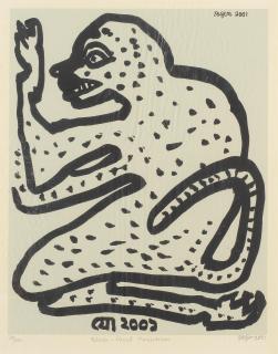 Jogen Chowdhury - Black faced Hanuman
