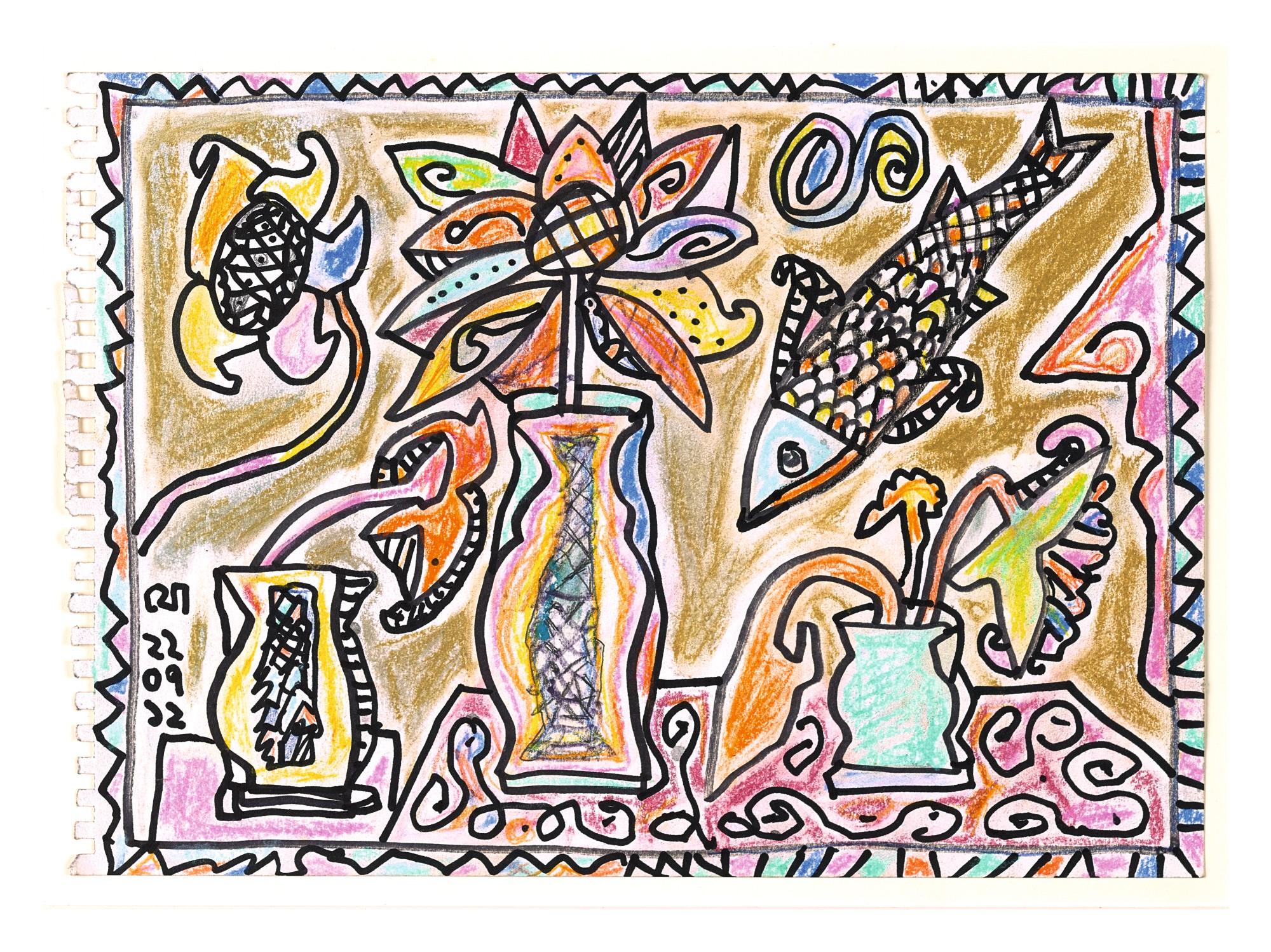 Jogen Chowdhury - Flowers & Fish