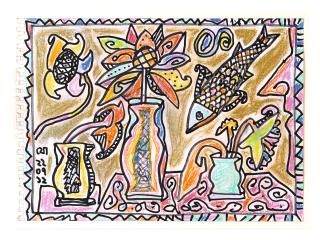 Jogen Chowdhury - Flowers & Fish