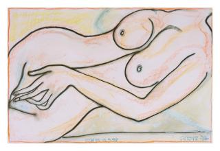 Jogen Chowdhury - Lying Torso of a Woman