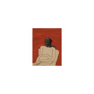 Jogen Chowdhury - Seated Man