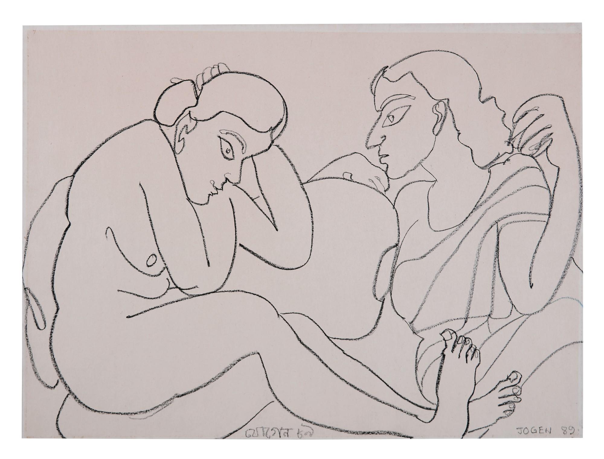 Jogen Chowdhury - Two Women