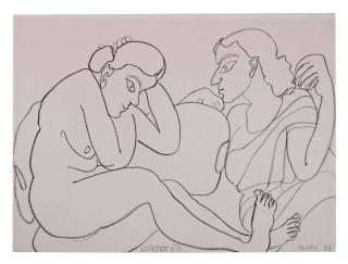 Jogen Chowdhury - Two Women