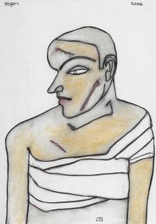Jogen Chowdhury - Untitled - I (Man)