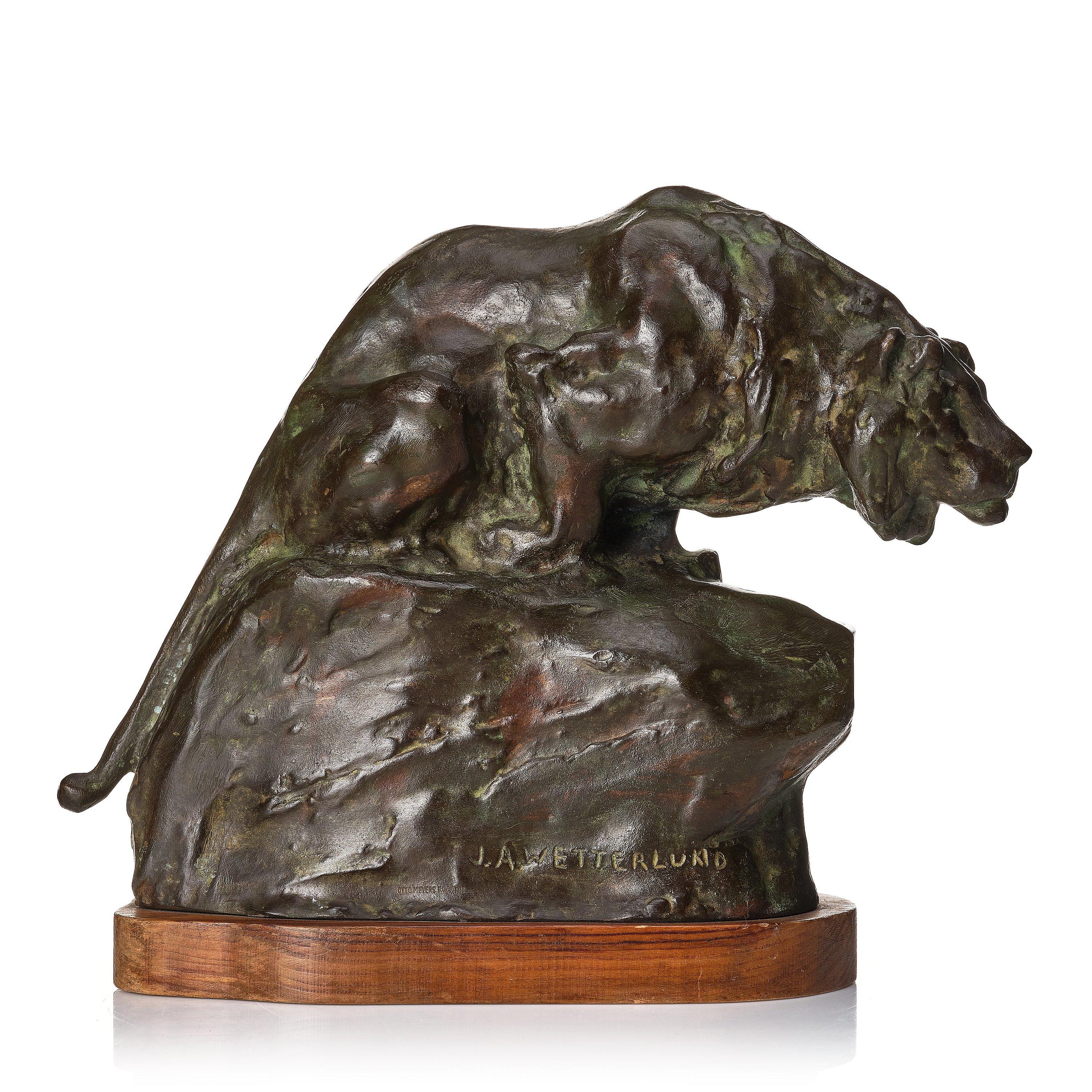 Johan Axel Wetterlund - Mountain lion