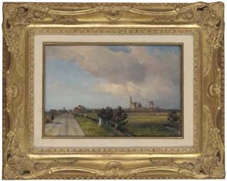 Johan Barthold Jongkind - A rest on the way