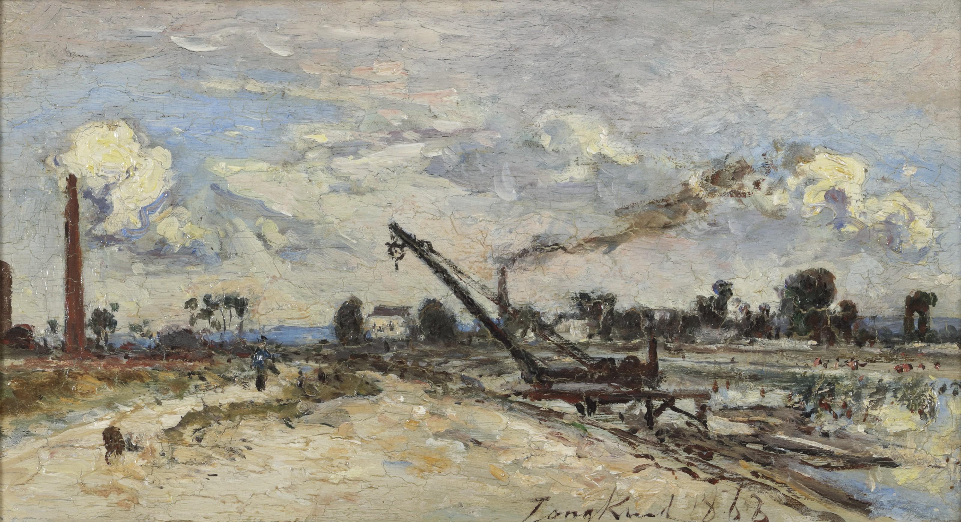 Johan Barthold Jongkind - Bords de Seine à Charenton